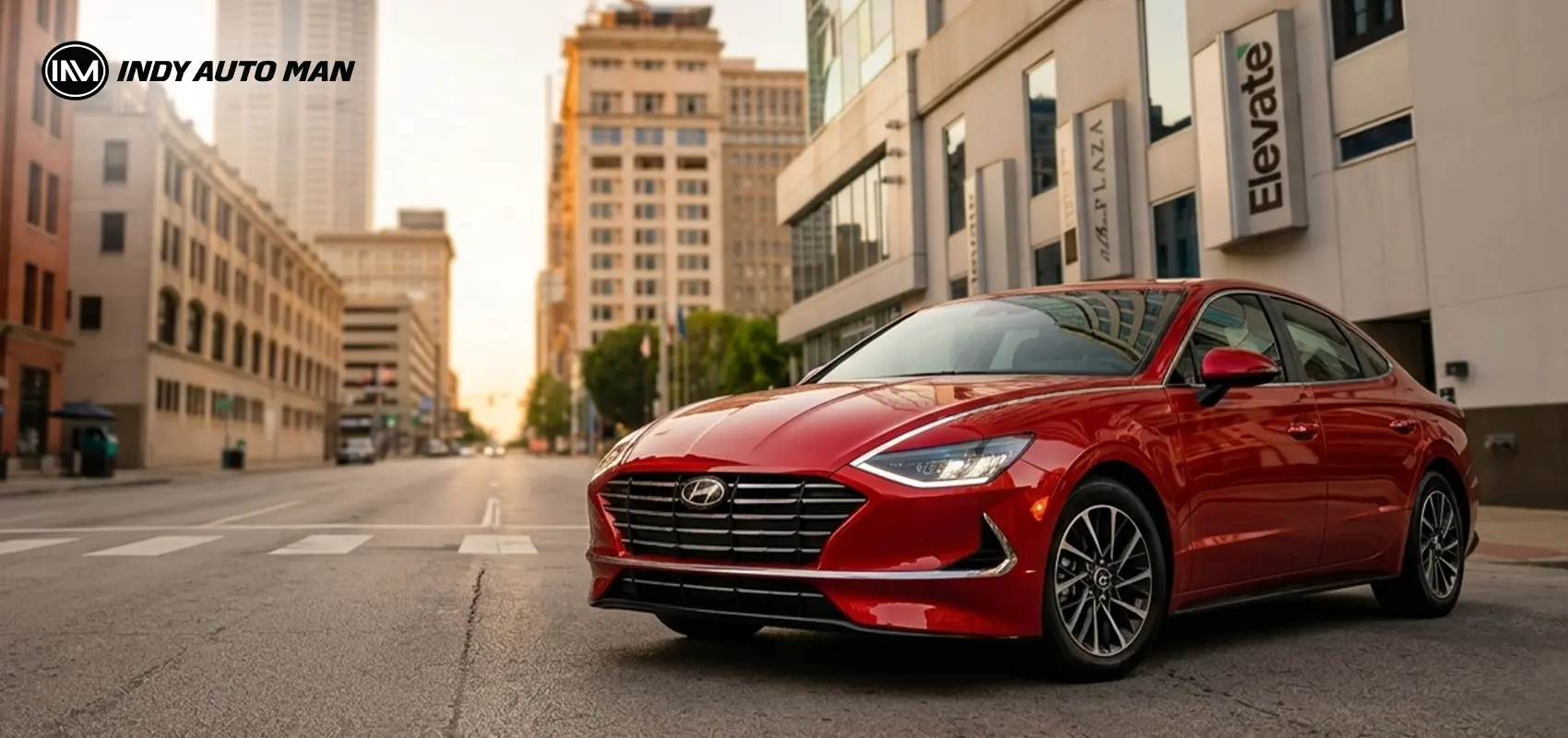Hyundai Sonata coupe-like sedan