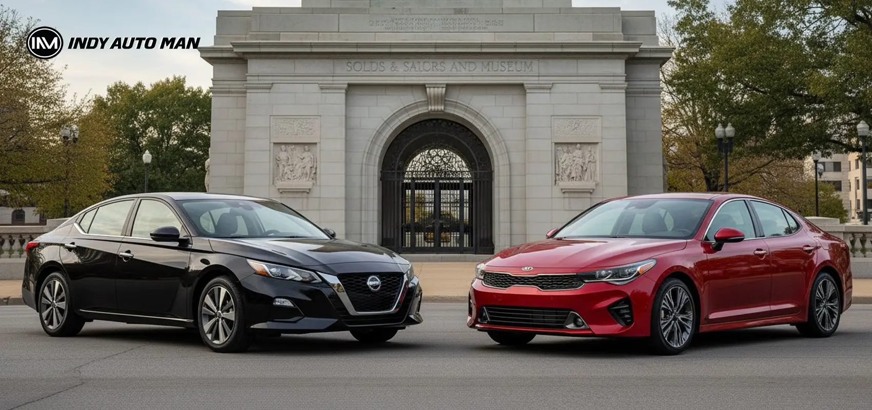 compare kia and nissan in Indianapolis
