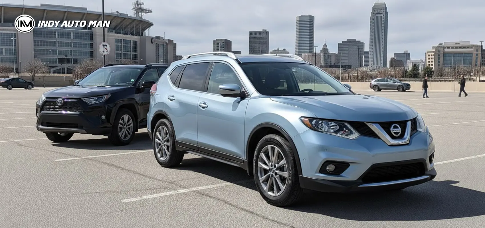 Rogue vs RAV4 SUV comparison