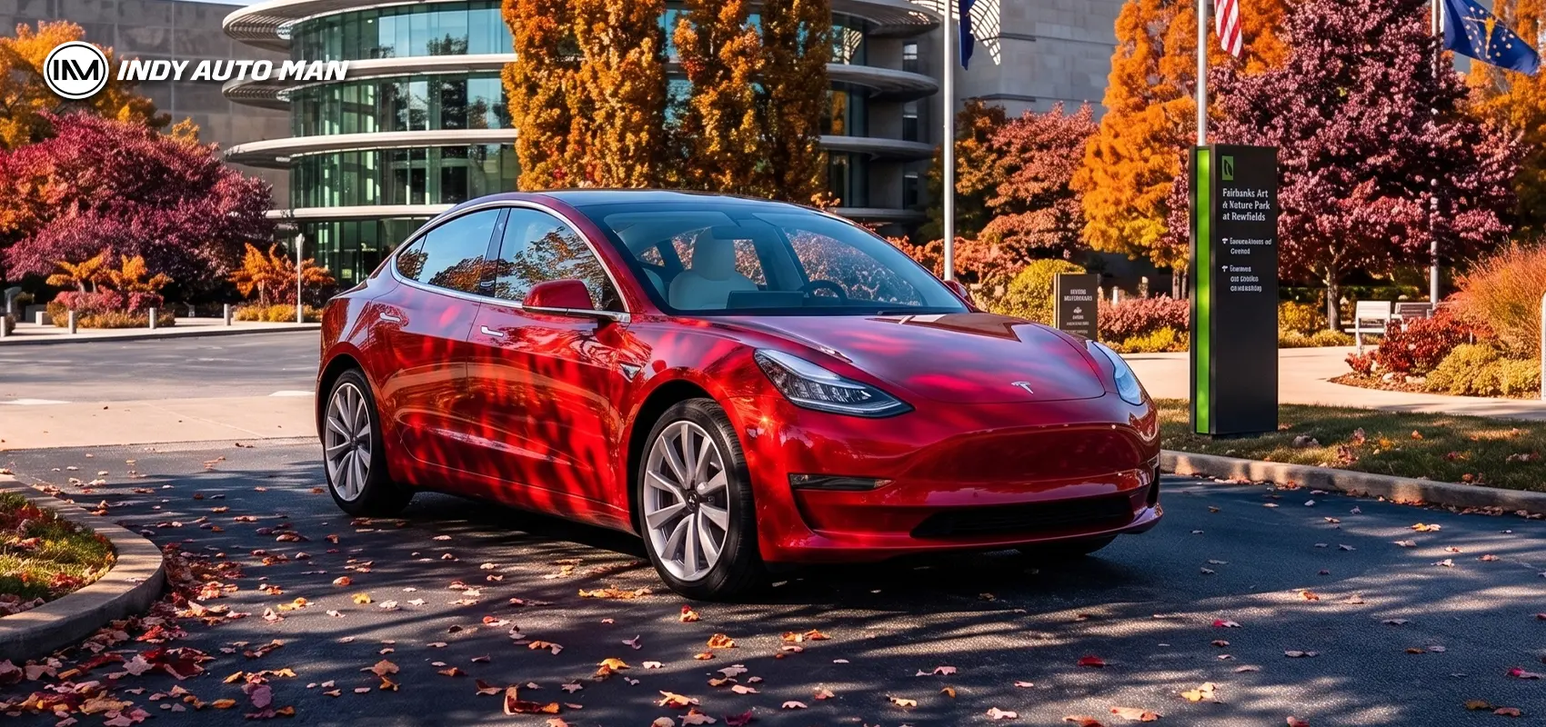 Tesla Model 3 | futuristic luxury car