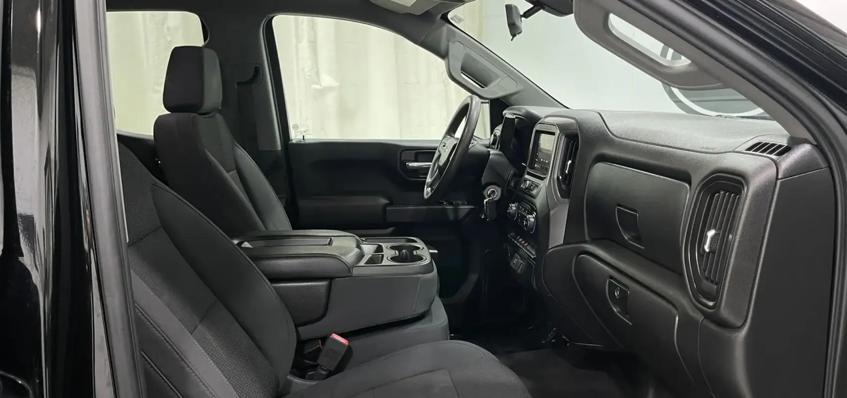 Silverado truck interior