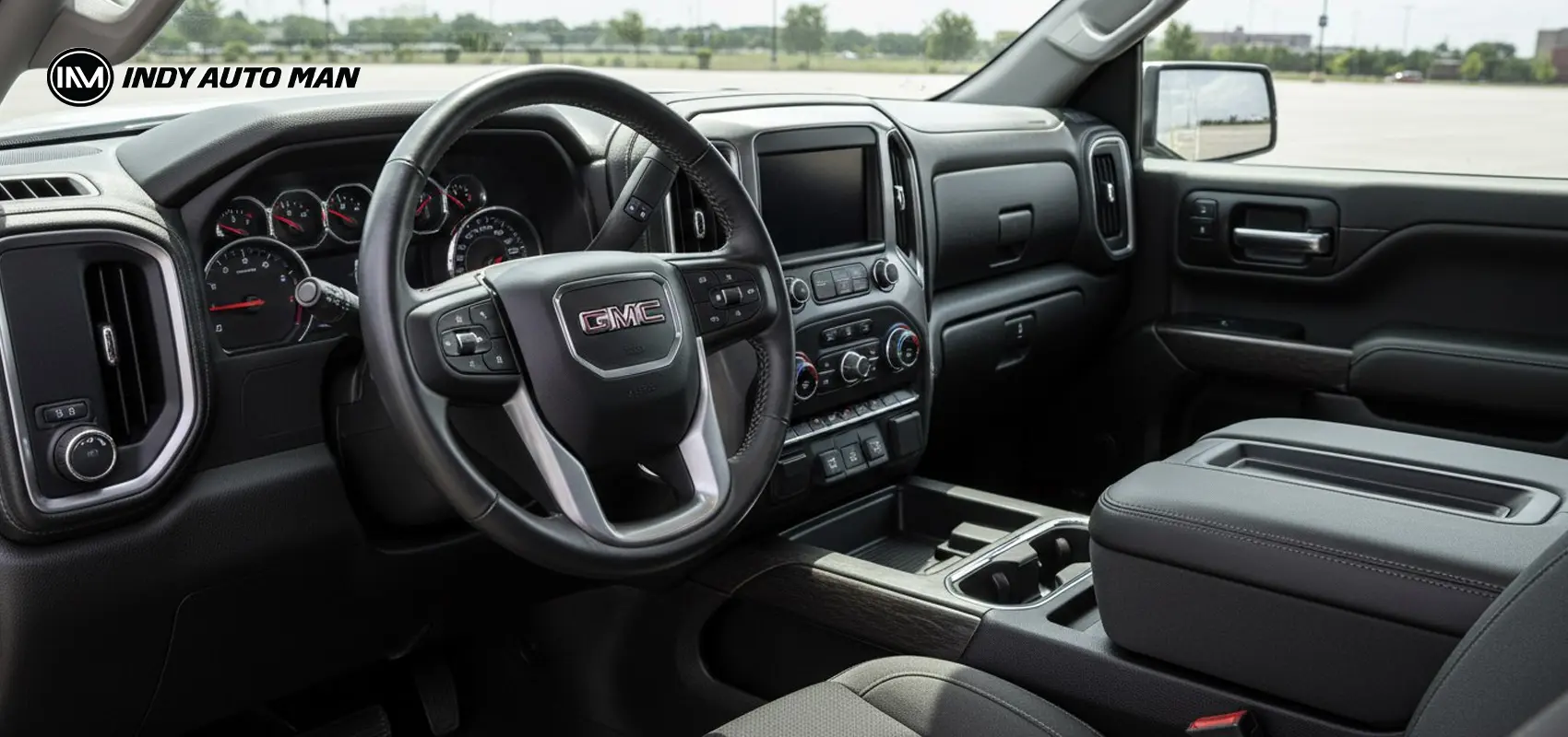 regular cab interior