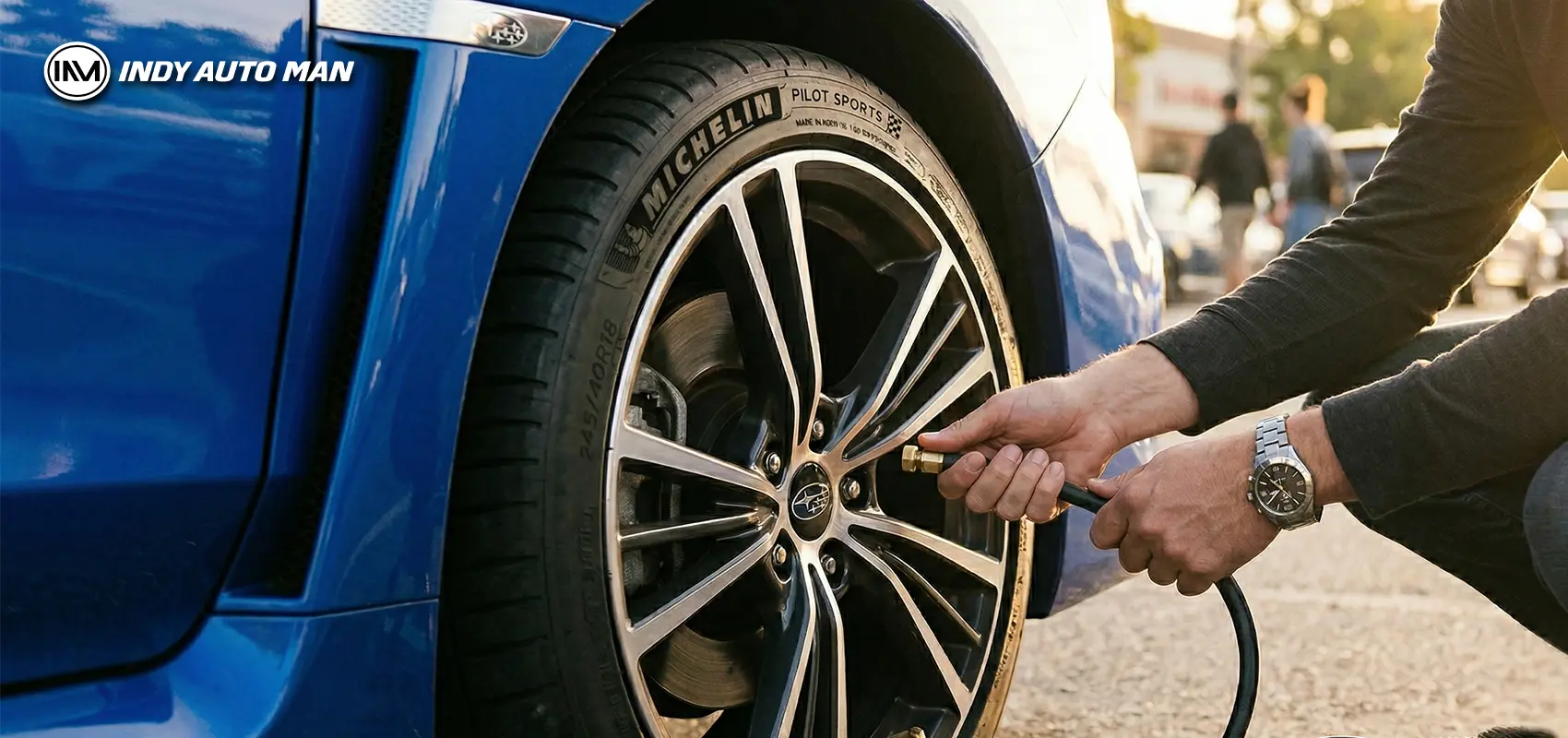 tire pressure drop danger