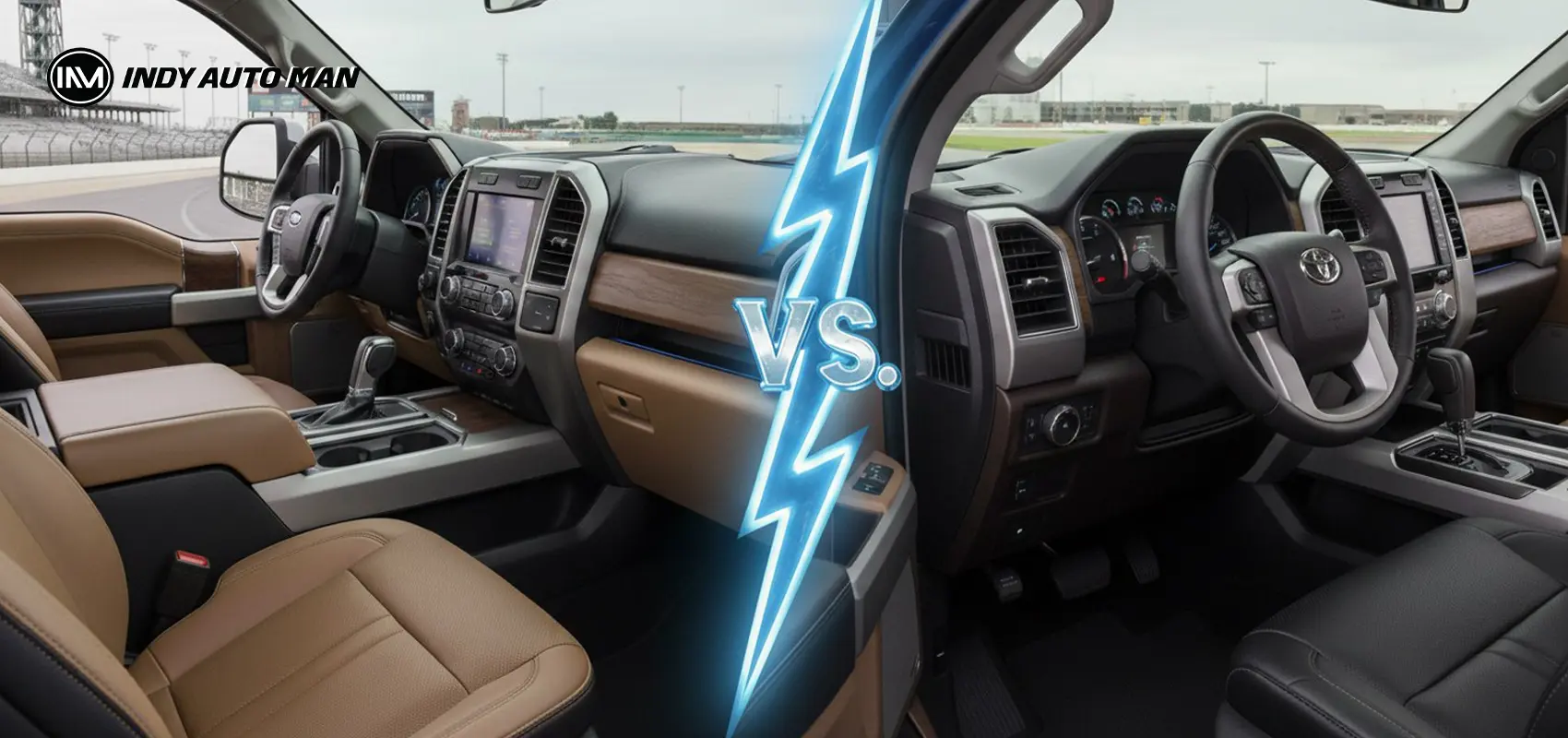 toyota vs ford interior