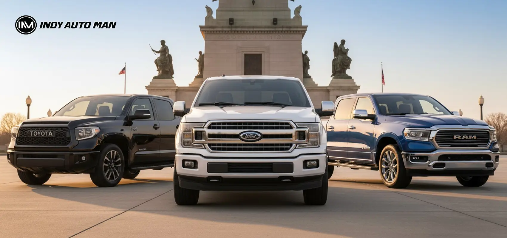 Ford vs. RAM vs. Toyota comparison | Indy Auto Man, Indianapolis