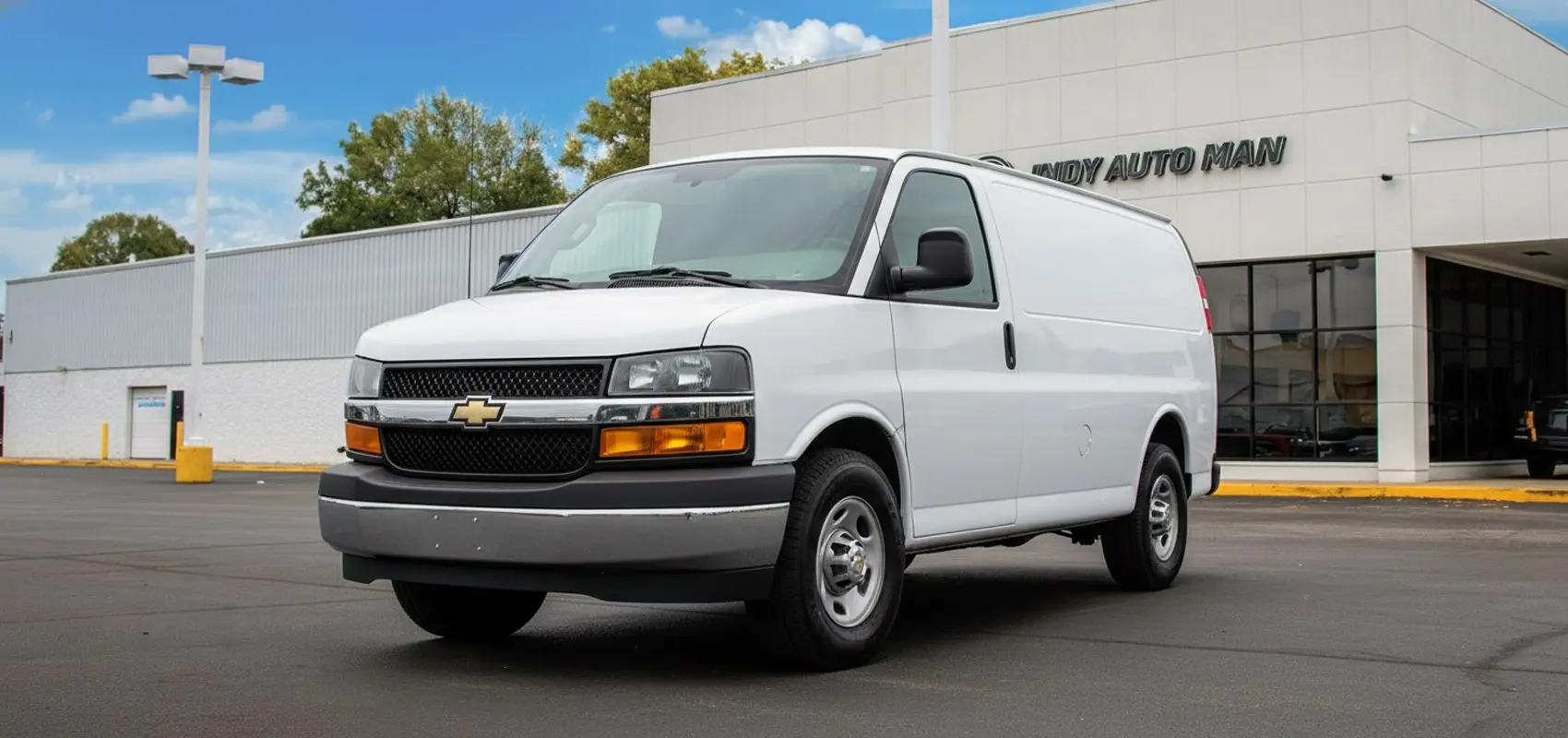 buy a cargo van with mileage in Indianapolis
