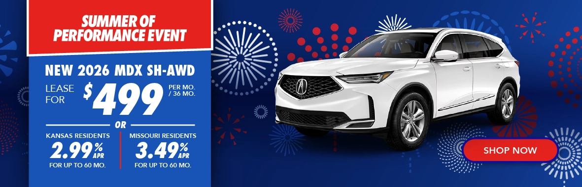 2026 MDX Lease & APR