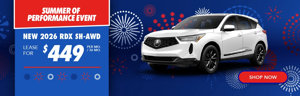 2026 RDX Lease & APR