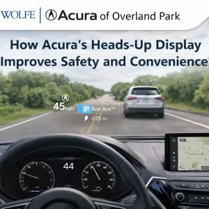 How Acura's Heads-Up Display Improves Safety and Convenience
