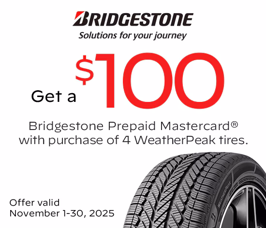 $100 - Bridgestone