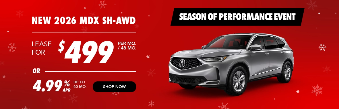2026 MDX Lease & APR