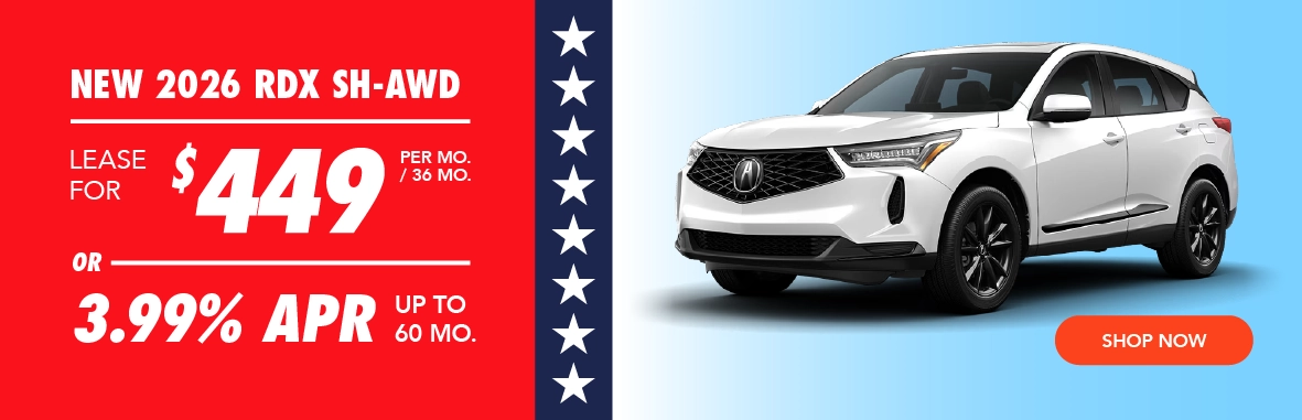 2026 RDX Lease & APR