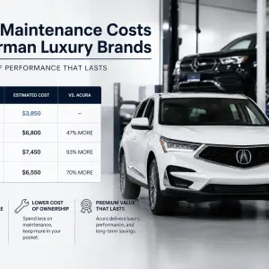 Acura Maintenance Costs vs. German Luxury Brands