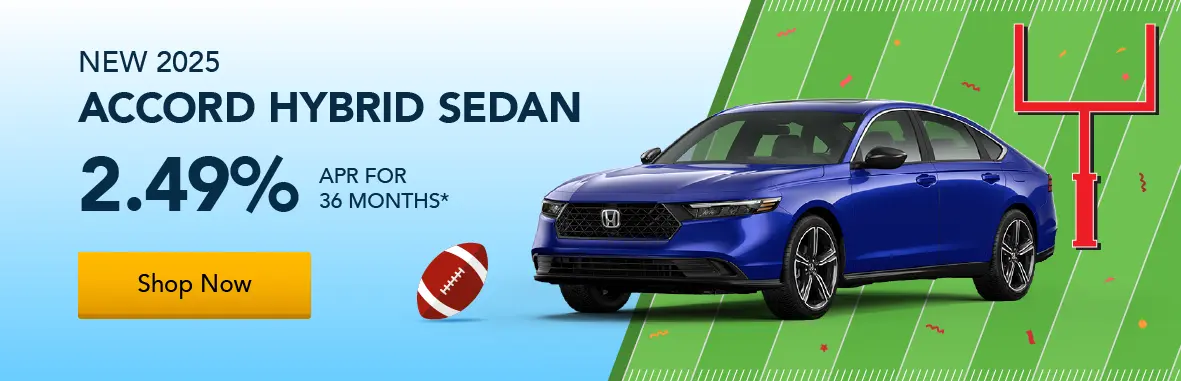 2025 Accord Hybrid Sedan 2.49% 36 months