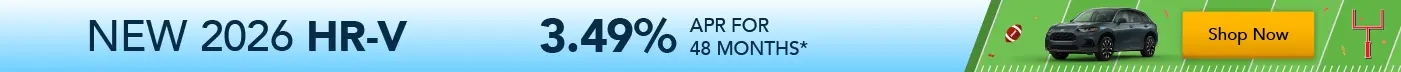 2026 HR-V 3.49% for 48 Months