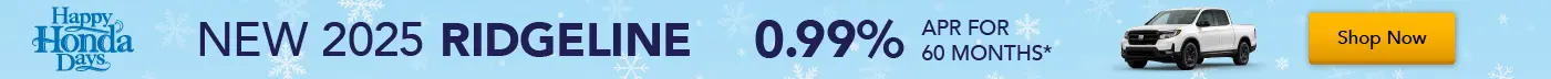 New 2025 Ridgeline
