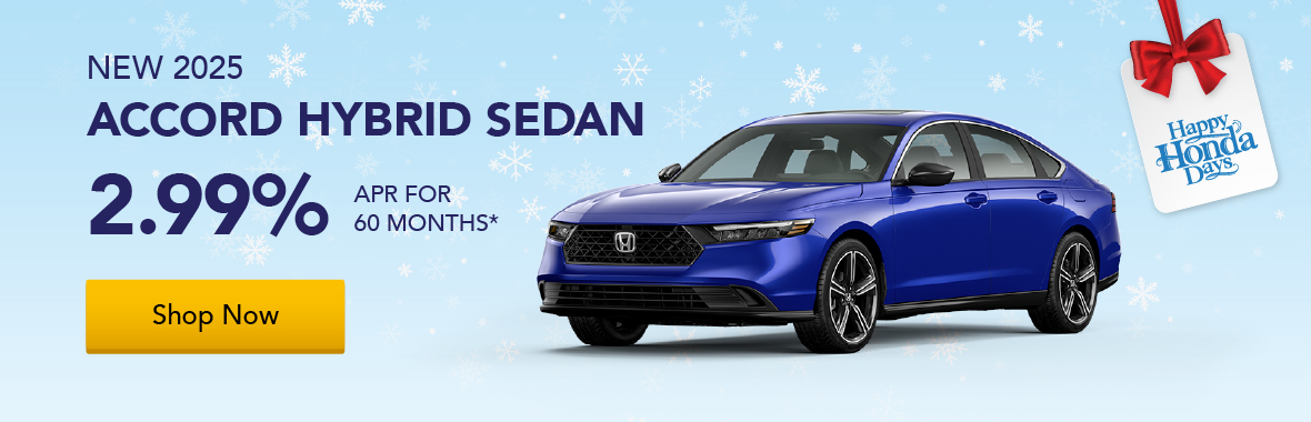 New 2025 Accord Hybrid Sedan