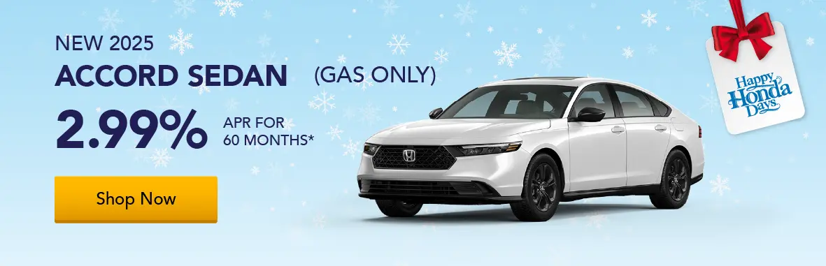 New 2025 Accord Sedan