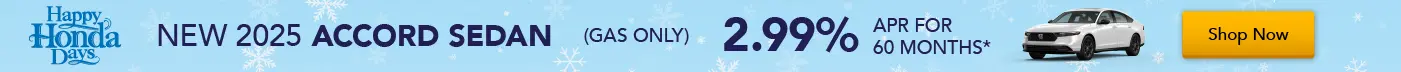 New 2025 Accord Sedan