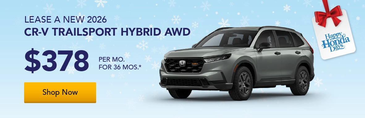 2026 Honda CR-V TrailSport Hybrid AWD - Lease