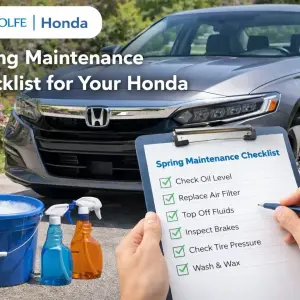 Spring Maintenance Checklist for Your Honda