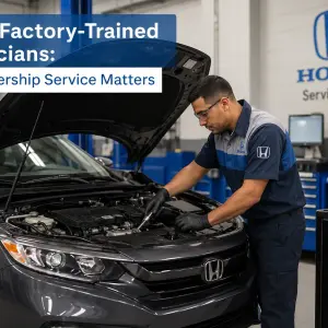 Honda Factory-Trained Technicians: Why Dealership Service Matters