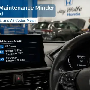 Honda Maintenance Minder Explained: What A1, B2, and A3 Codes Mean