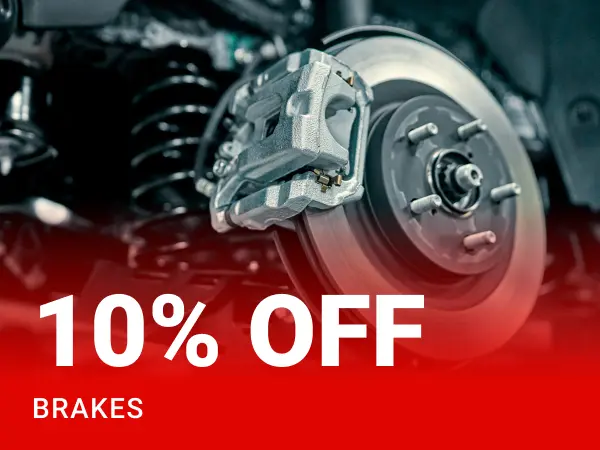 10% Off Brakes