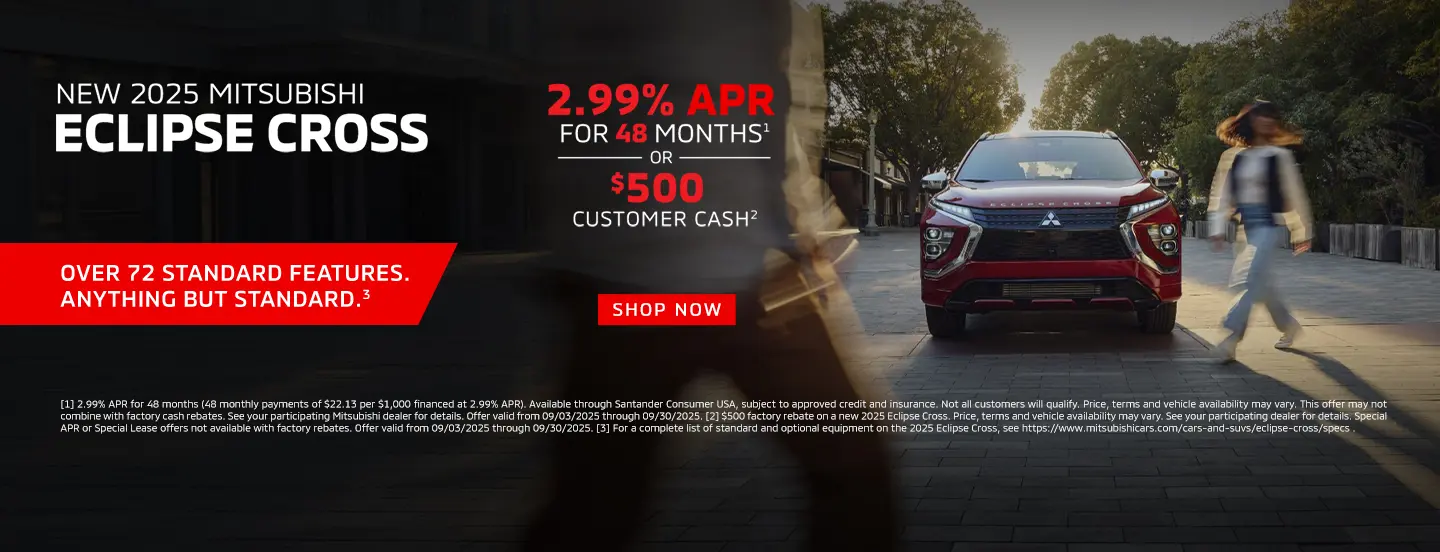 Mitsubishi Eclipse Cross - Sept 2025 (Homepage)
