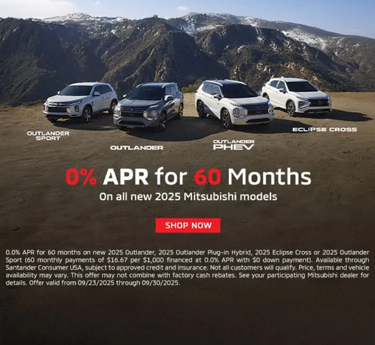 0% for 60 on 2025 Models