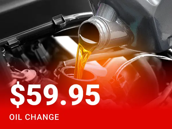 $59.95 Oil Change