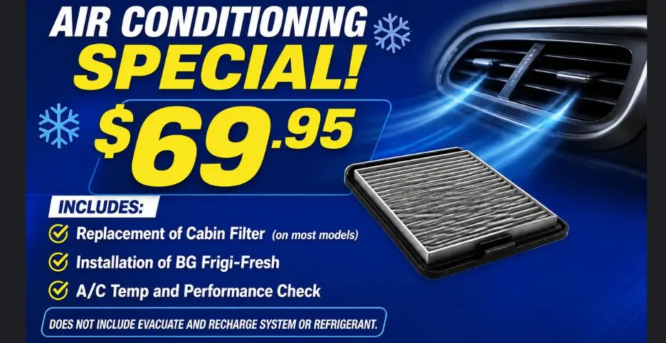 Air Conditioning Special!