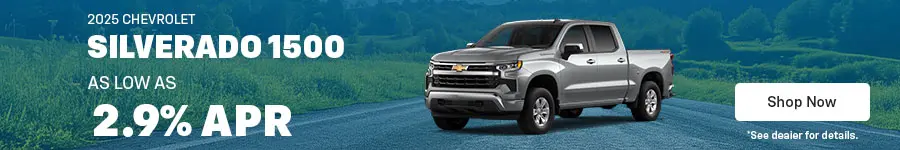 2025 Silverado - 2.9% APR