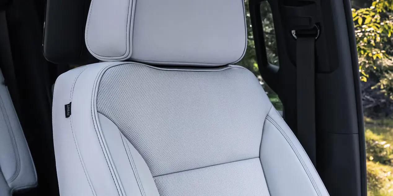 Interior of a suburban.