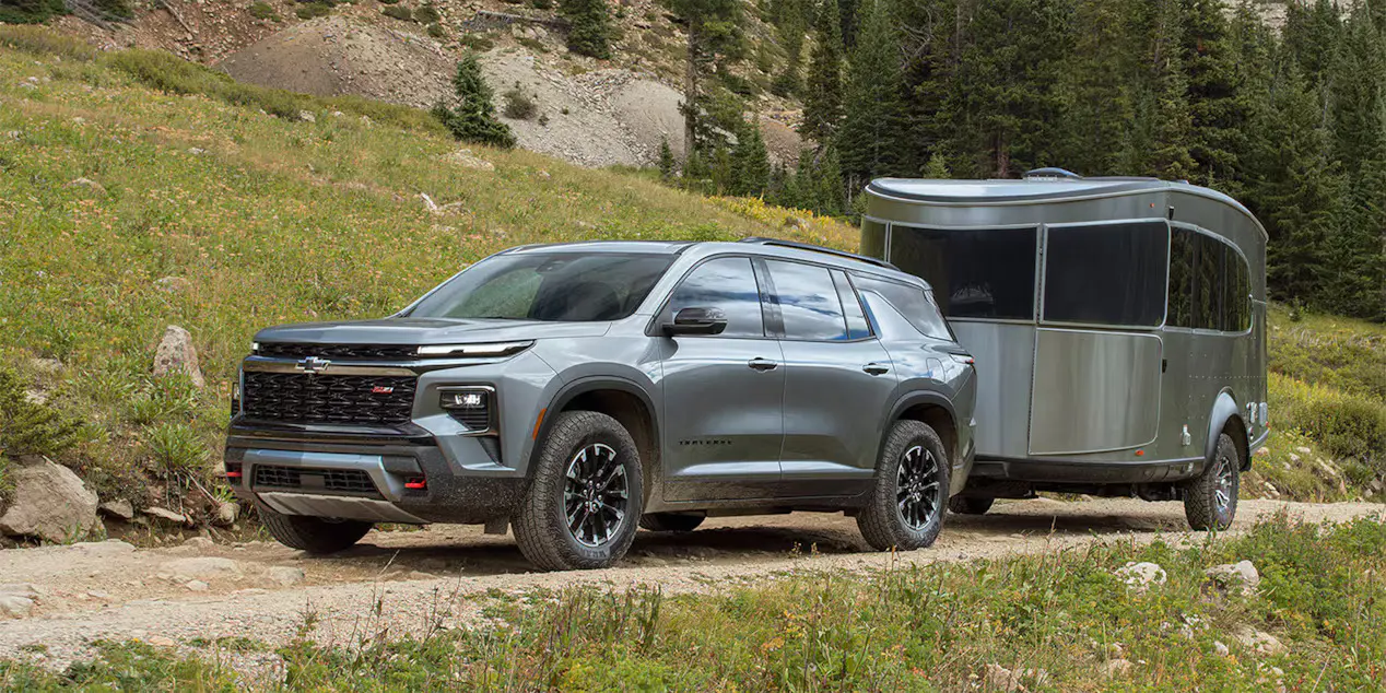 2026 chevy traverse towing a trailer