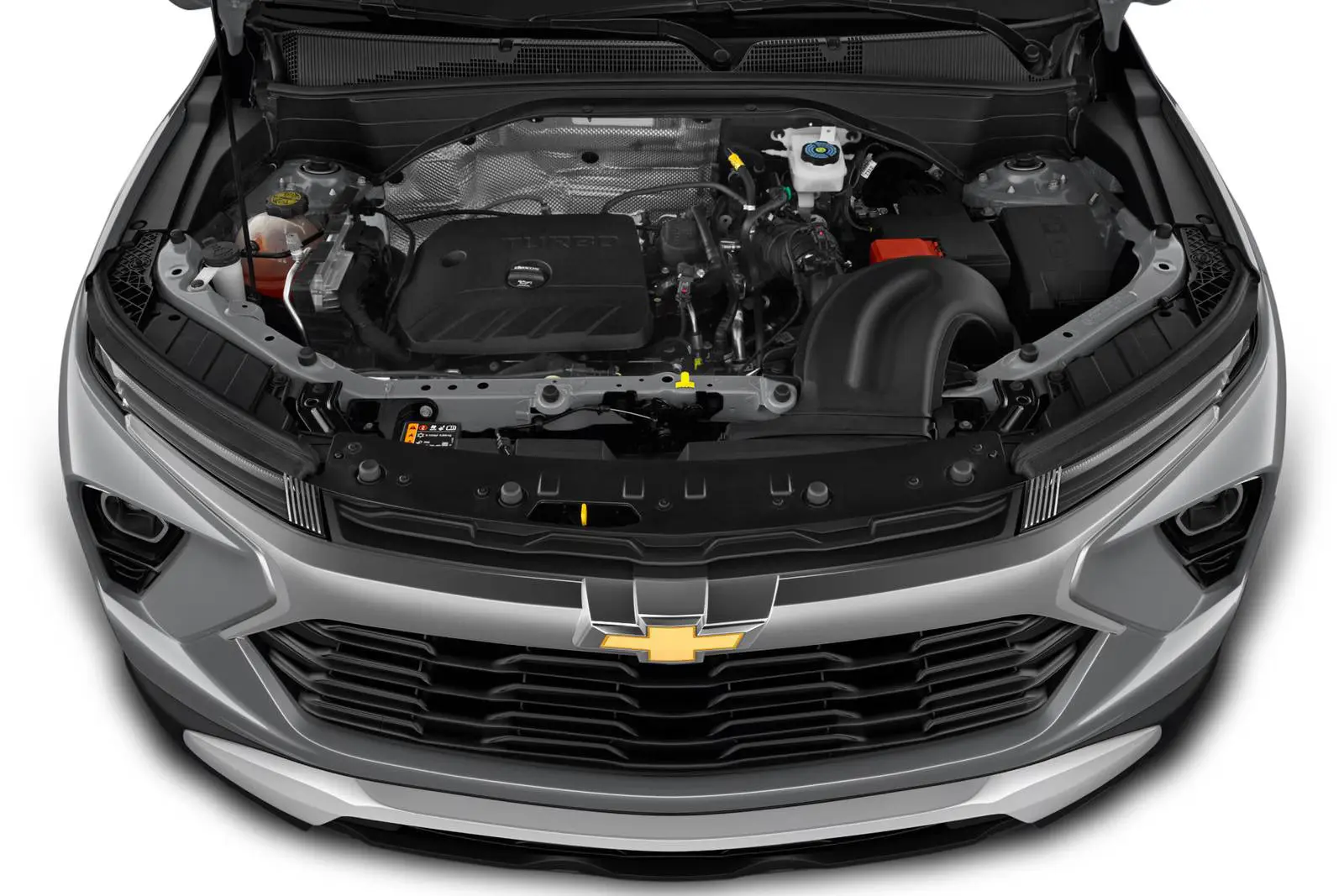 The engine of a trailblazer.