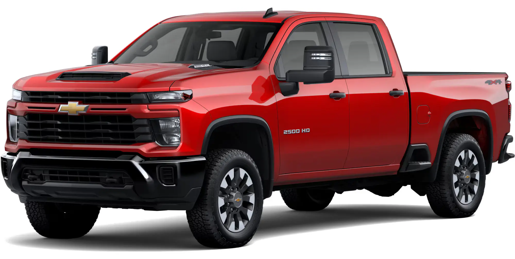 Chevrolet Silverado HD custom trim.