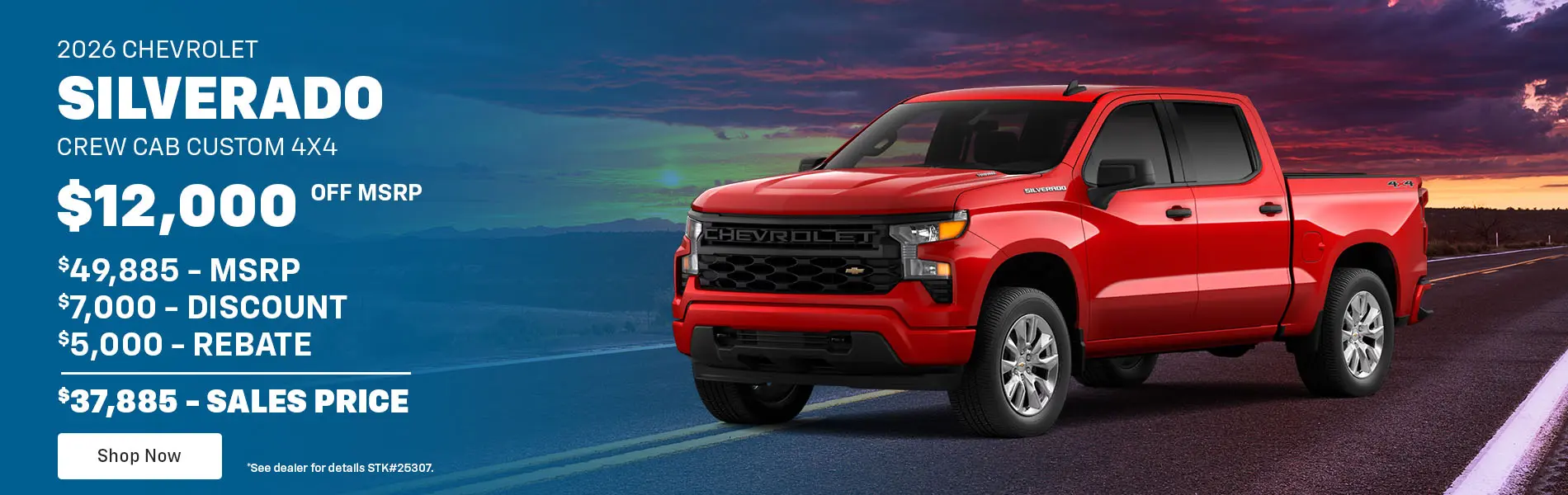 New Chevy cars, trucks & SUVs