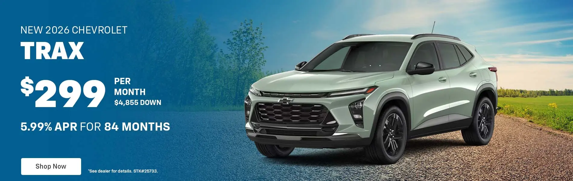 New Chevy cars, trucks & SUVs