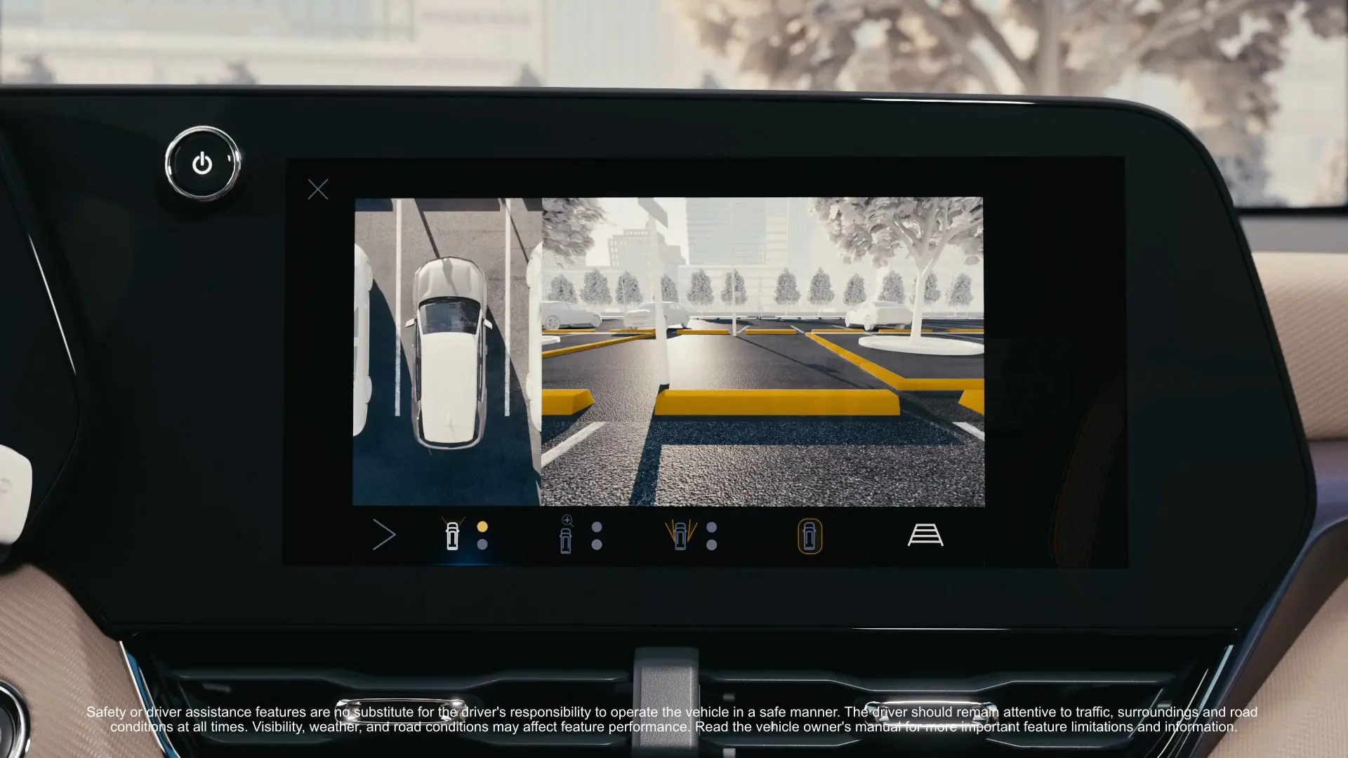 The backup cmaera in the chevy equinox.