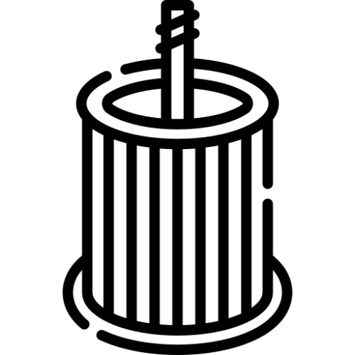 Air and cabin filters icon