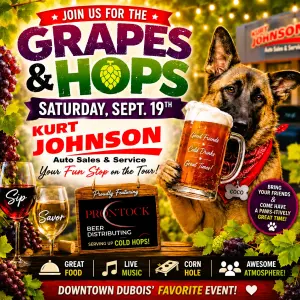 GRAPES & HOPS TOUR! Saturday, Sept. 19th