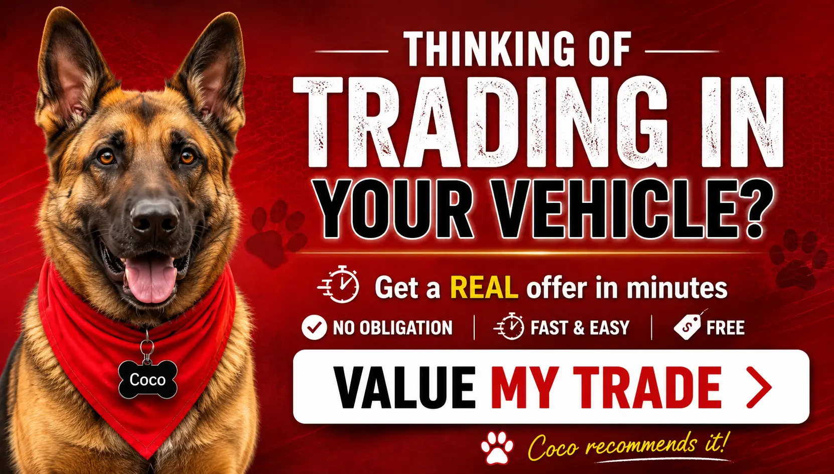 Trading in your vehicle - Get a Real Offer in minutes No obligation, Fast and Easy Free