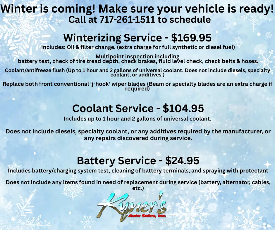 Winter Service Speical