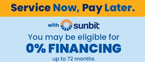 0% Service Financing Options