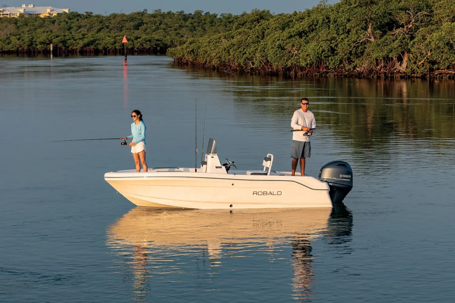 people fishing off a robalo r160 cc