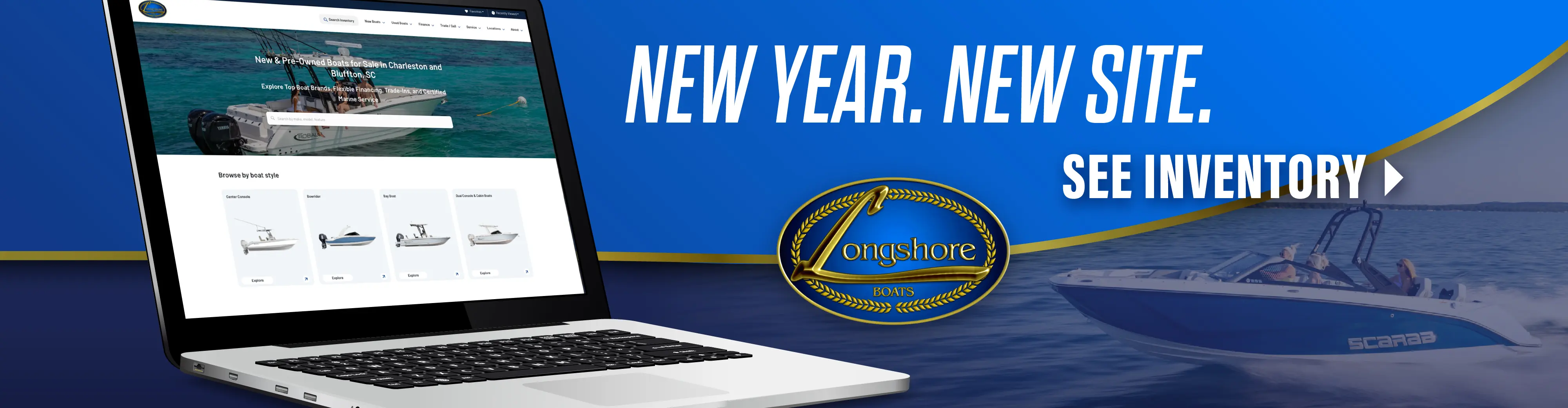 graphic for longshore boats new year new site