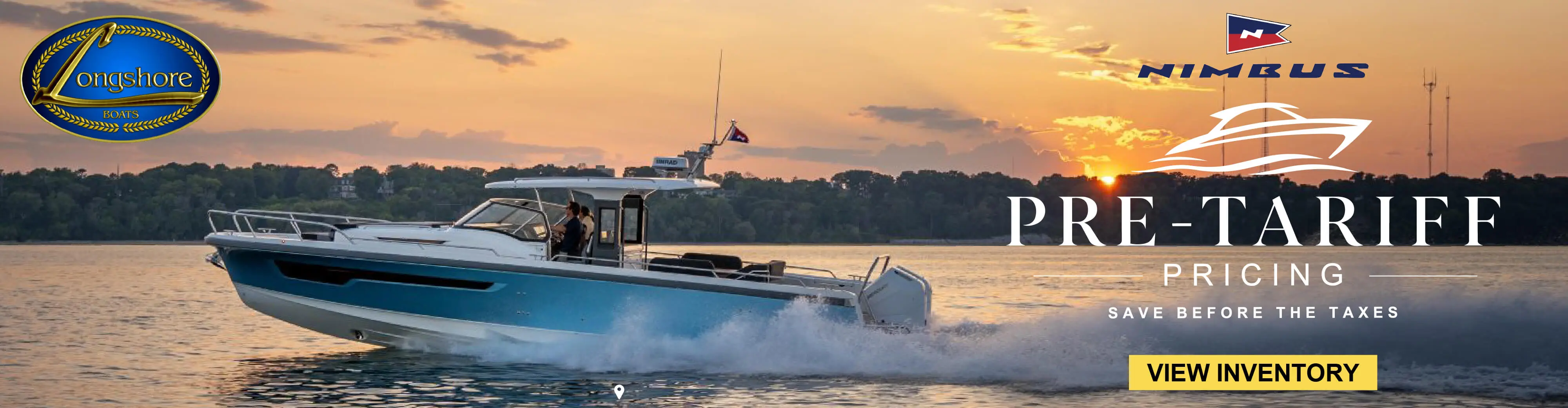 nimbus boat pre-tariff pricing