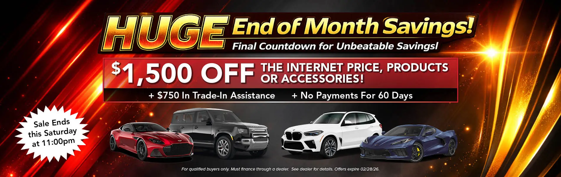 End of Month Savings