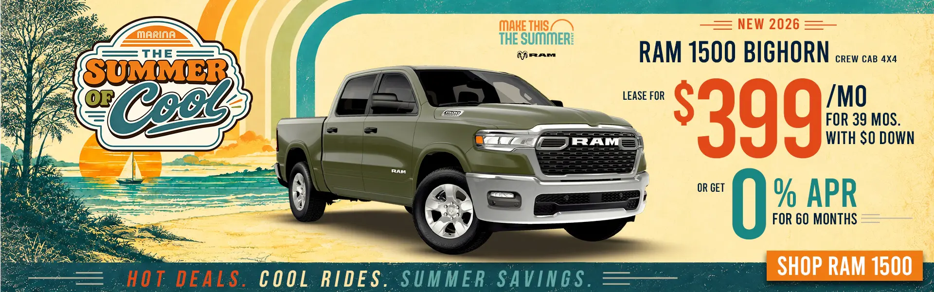 The Summer of Cool - Ram 1500 Bighorn